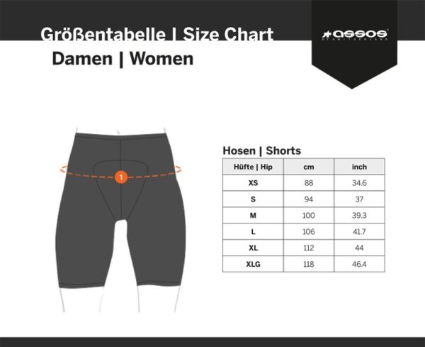 ASSOS UMA GT Bib Shorts c2 - Woman – Bild 7
